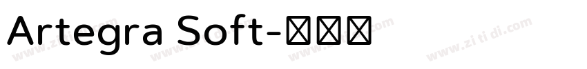 Artegra Soft字体转换